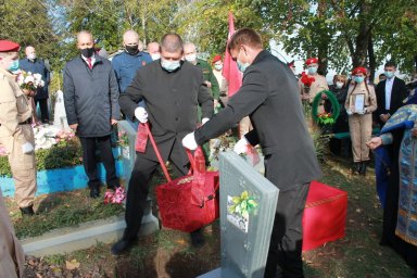 Родная земля навсегда приняла воина